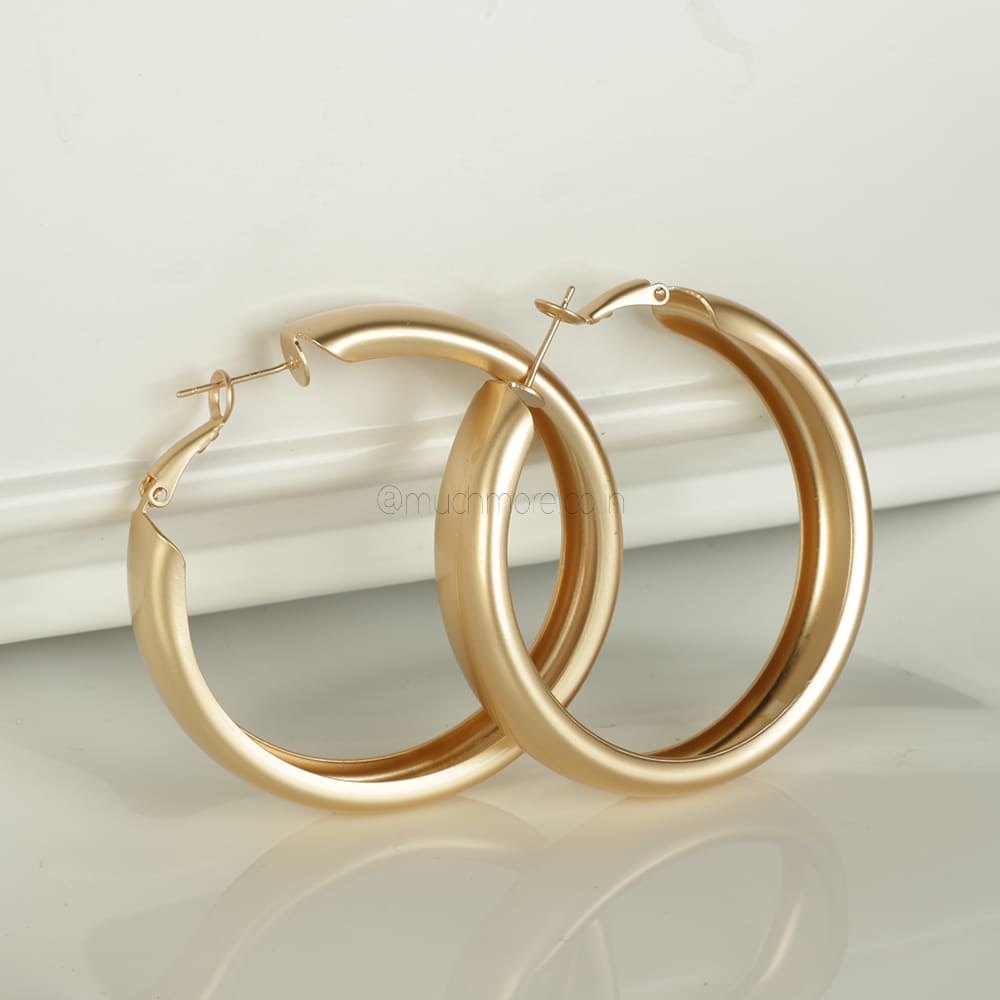 Big Bali Golden hoops